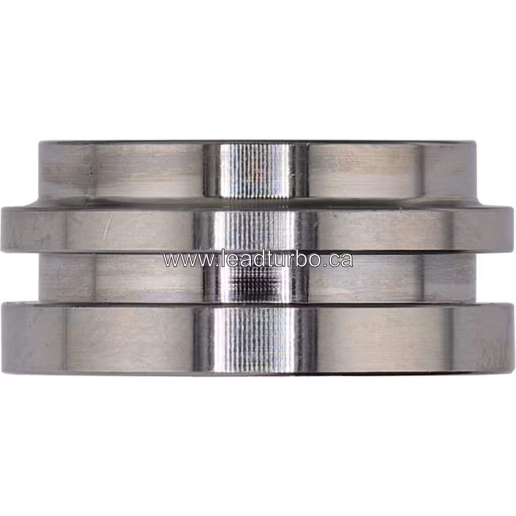 TD09L-34QRC thrust washer front view, metallic ring component