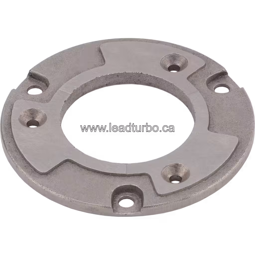 TV9101 Thrust Bearing Top View showing circular flange and holes