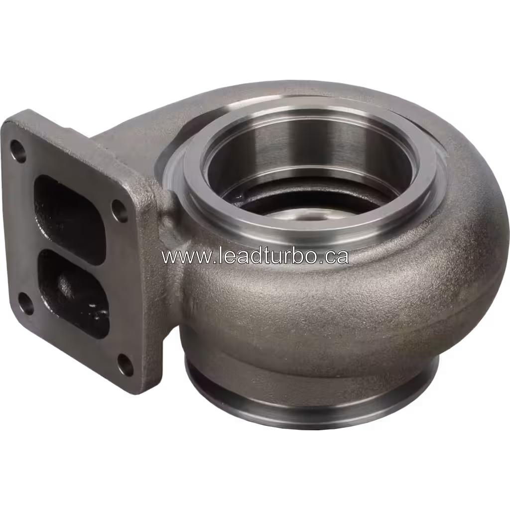 Turbine housing 757707-0001 vue basse avec trous de montage et volute