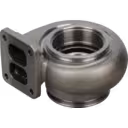 Turbine housing 757707-0001 vue basse avec trous de montage et volute