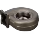 Vue latérale de la turbine housing avec pad surélevé