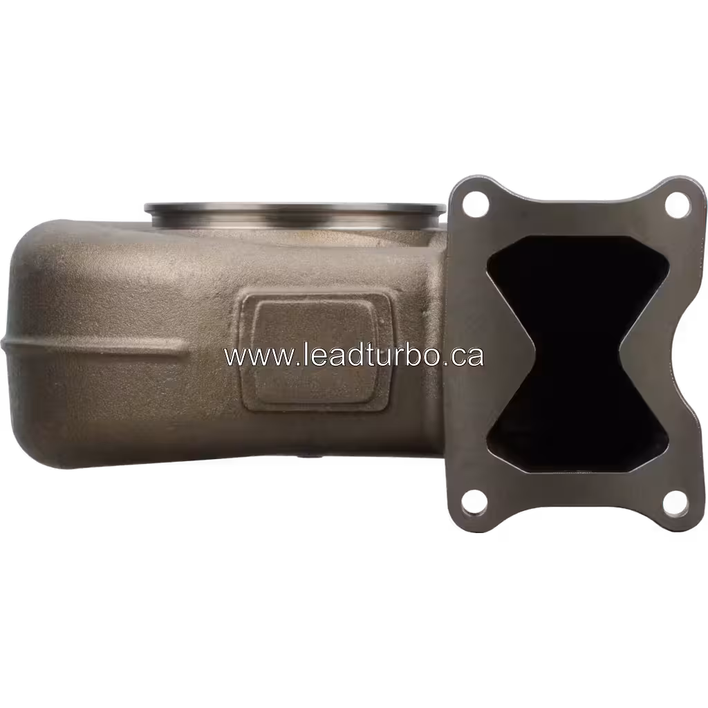 Turbine housing HE800FG 4309217 TH avec bride rectangulaire à 4 trous