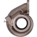 Heavy duty truck turbine housing side profile