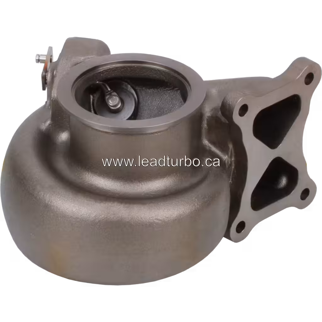 Aftermarket turbo turbine housing for CAT truck