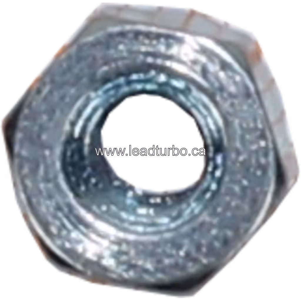 Turbo rebuild shaft nut component