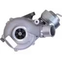 Turbocompresseur 1515A170 RHV4 avec boîtier de compression argenté et boîtier de turbine gris