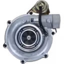 Turbocompresseur 17201E0A40 GT3576 vue avant avec carter compresseur argenté