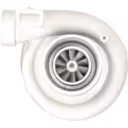 Turbocompresseur 3032062 ST50 avec carter compresseur blanc et carter turbine en fonte