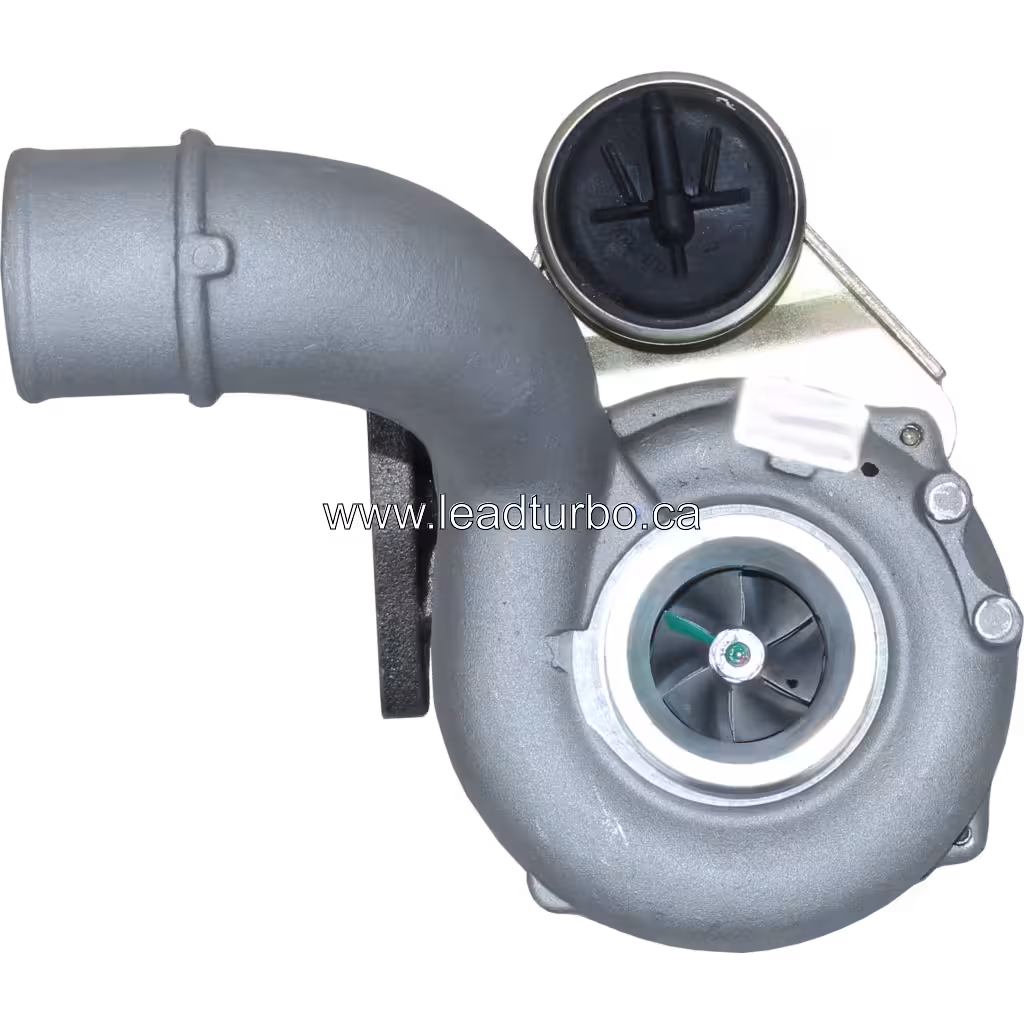 Turbocompresseur 53039700055 K03 avec actionneur doré et boîtier turbine en fonte