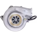 Turbocompresseur HX40W 20968455 avec carter compresseur argenté et turbine gris foncé
