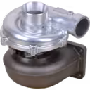 Vue avant du turbocompresseur RHE7-14201Q33NABRLL582CUA