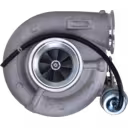 Détail du carter de compresseur et de turbine
