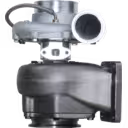 13809700005 S300G turbocharger with silver compressor housing and black turbine housing