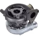 GT2052V turbocharger with four-bolt compressor inlet flange and square turbine outlet