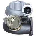 144112X900-2 GT2052V turbocharger with silver compressor housing and black turbine housing