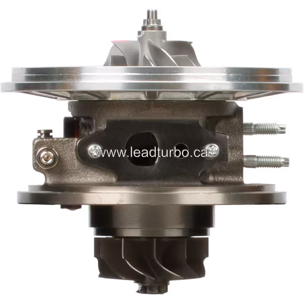 Front view of 17201-0L040 CT turbocharger core with side studs