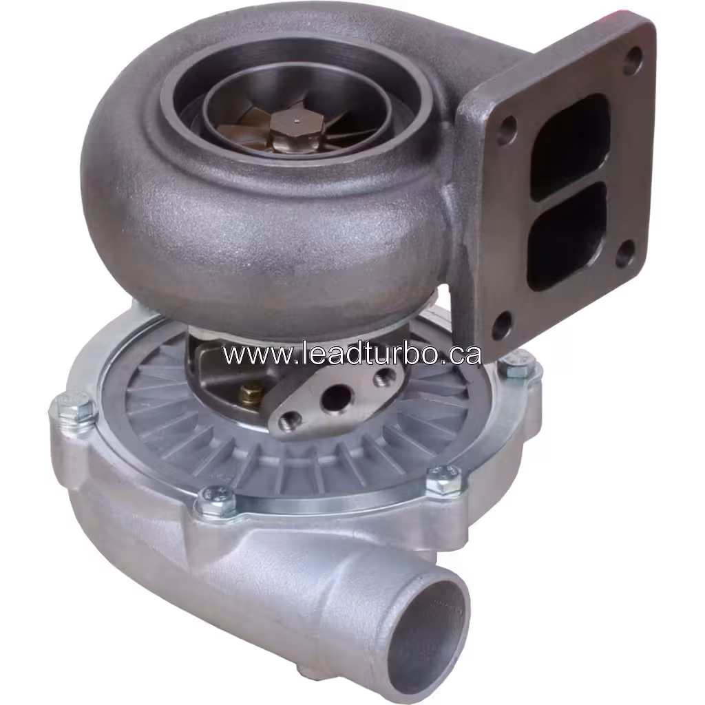TO4E13 turbocharger compressor housing detail