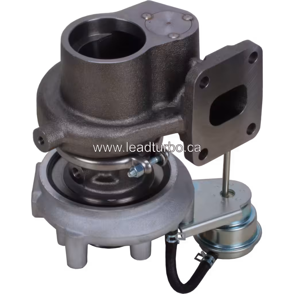 Side view showing compressor housing of TD05H-14G 10 turbo