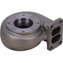 Cast metal 3524738 turbocharger component with machined opening