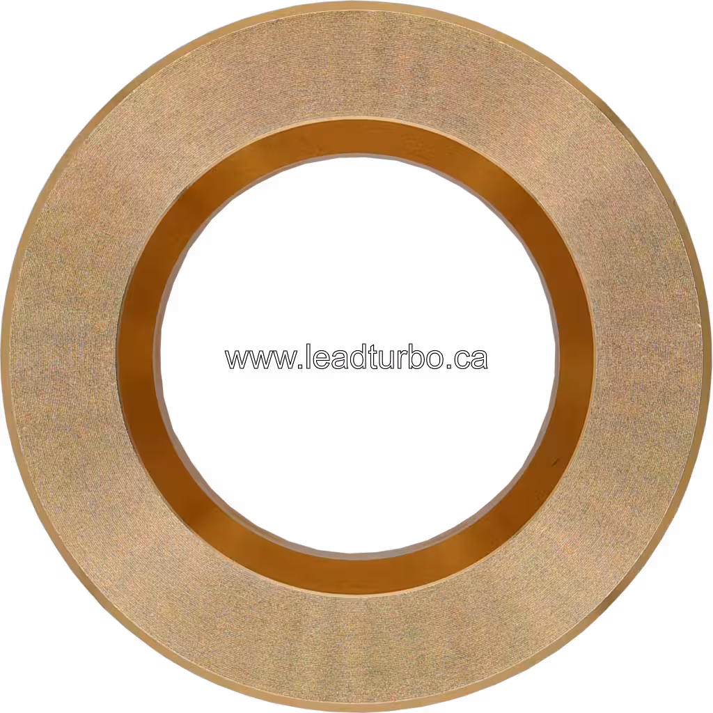 Polished cylindrical turbocharger part for Cummins QSK60
