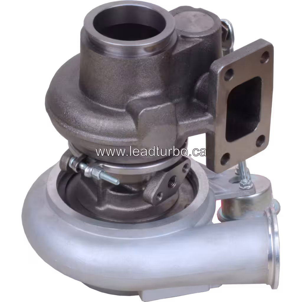 3596647 HY35W Turbocharger Replacement for DAF Truck Cummins EEA bottom 45 degree view