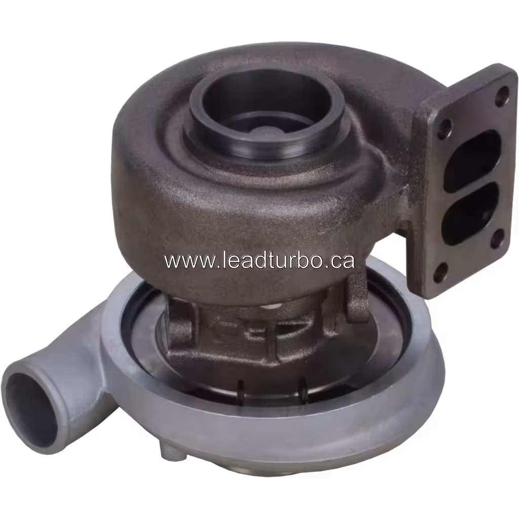 3596949 HX35 Turbocharger Replacement for Cummins 6B bottom 45 degree view