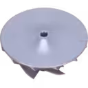 FOR 4047745 CW-M J96 compressor wheel rear view showing flat backplate