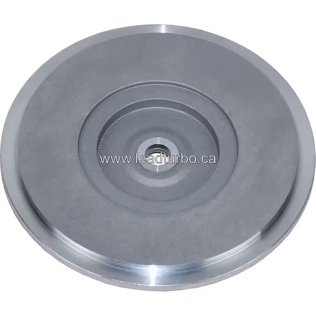 408045-0039 J96 Back Plate | Turbocharger Replacement Part 45 degree view