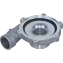 408566-0028 compressor housing bottom view with mounting flange