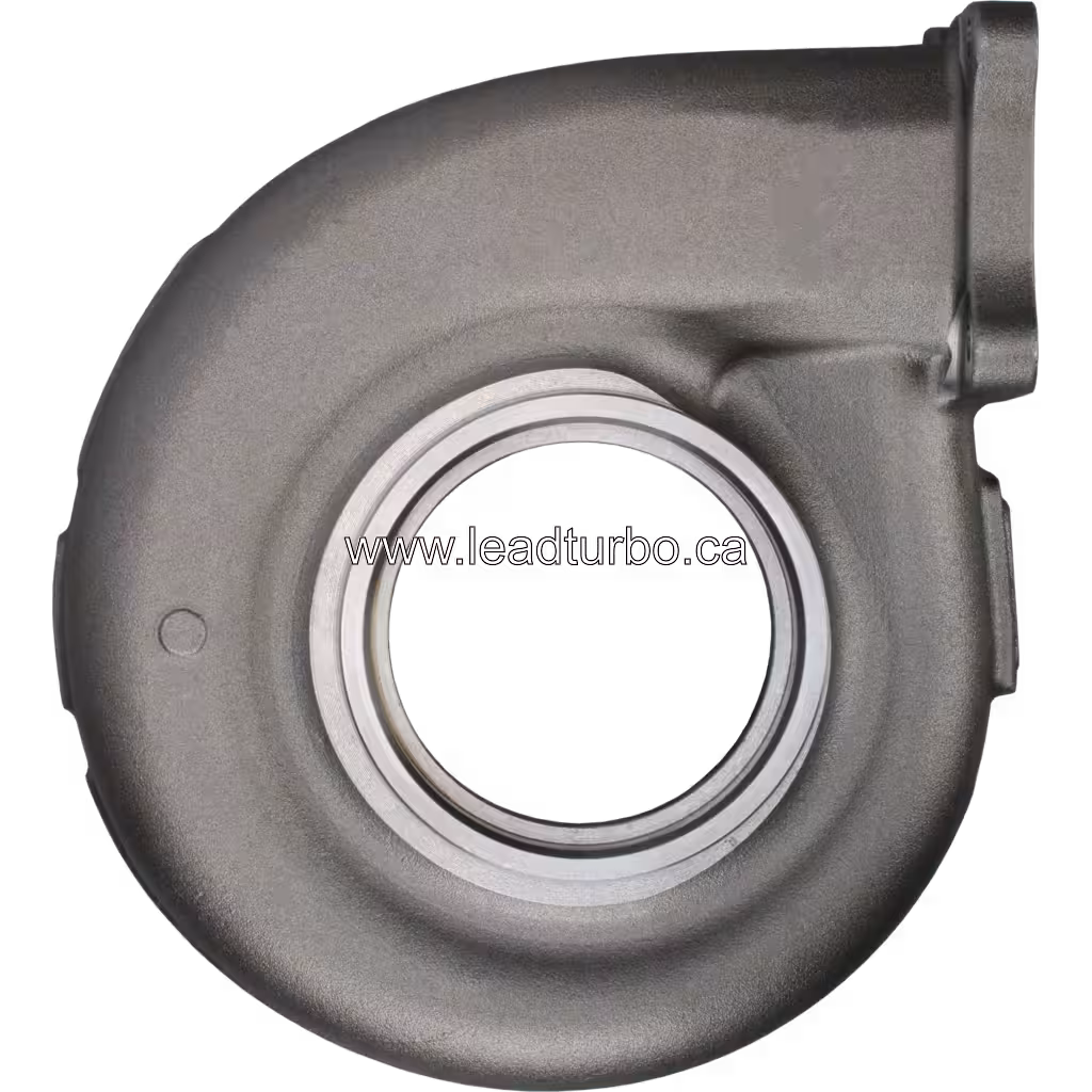 4309217 TH Turbine Housing HE800FG Turbocharger top view