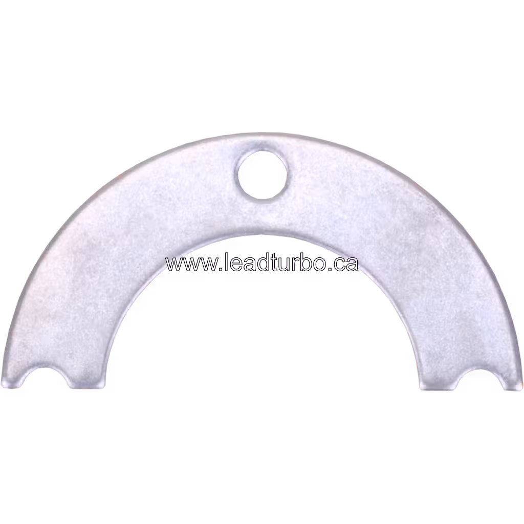 431518-0001 GT2256MS turbocharger clamp plate front view