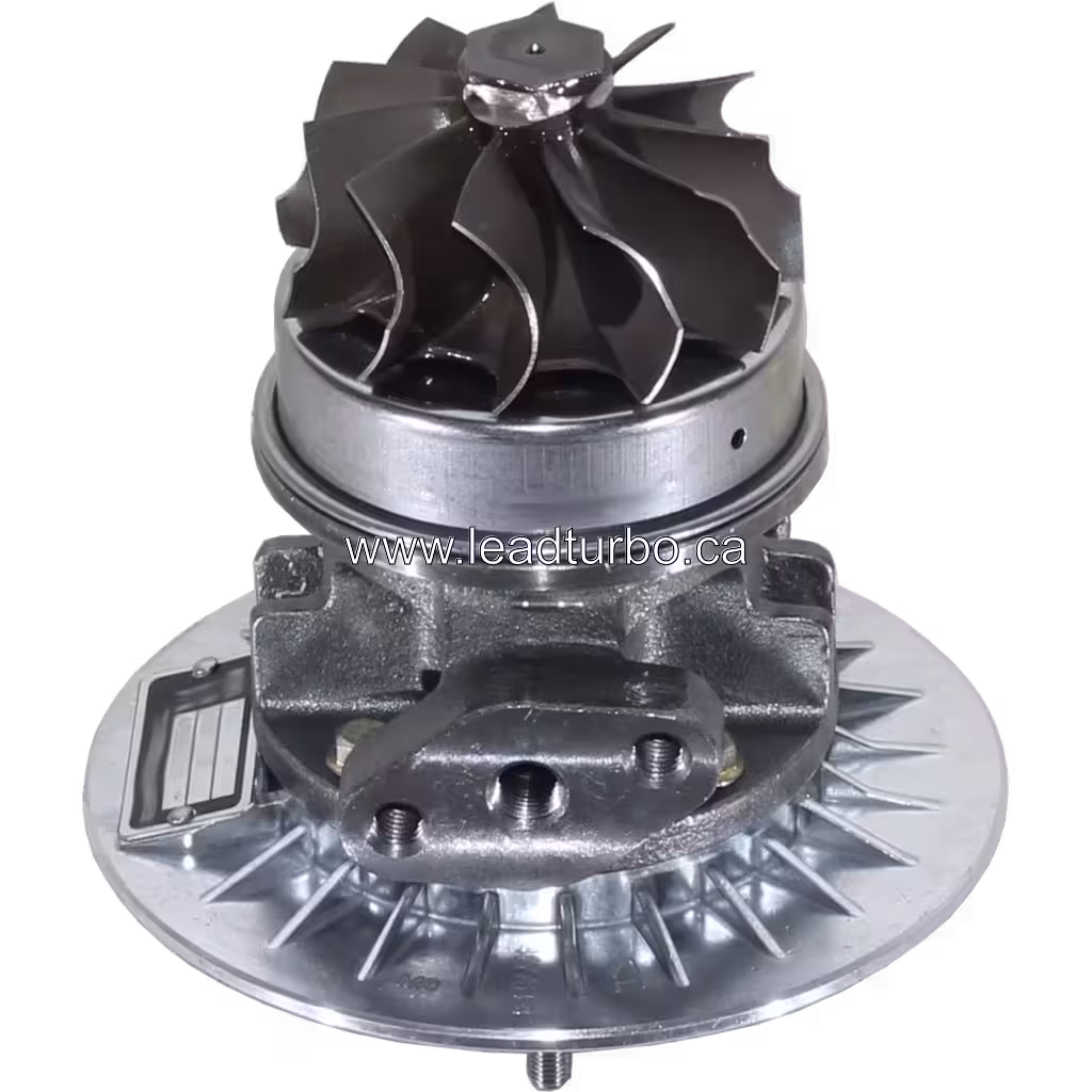 447450-0057 core bottom view with radial cooling fins and mounting flange
