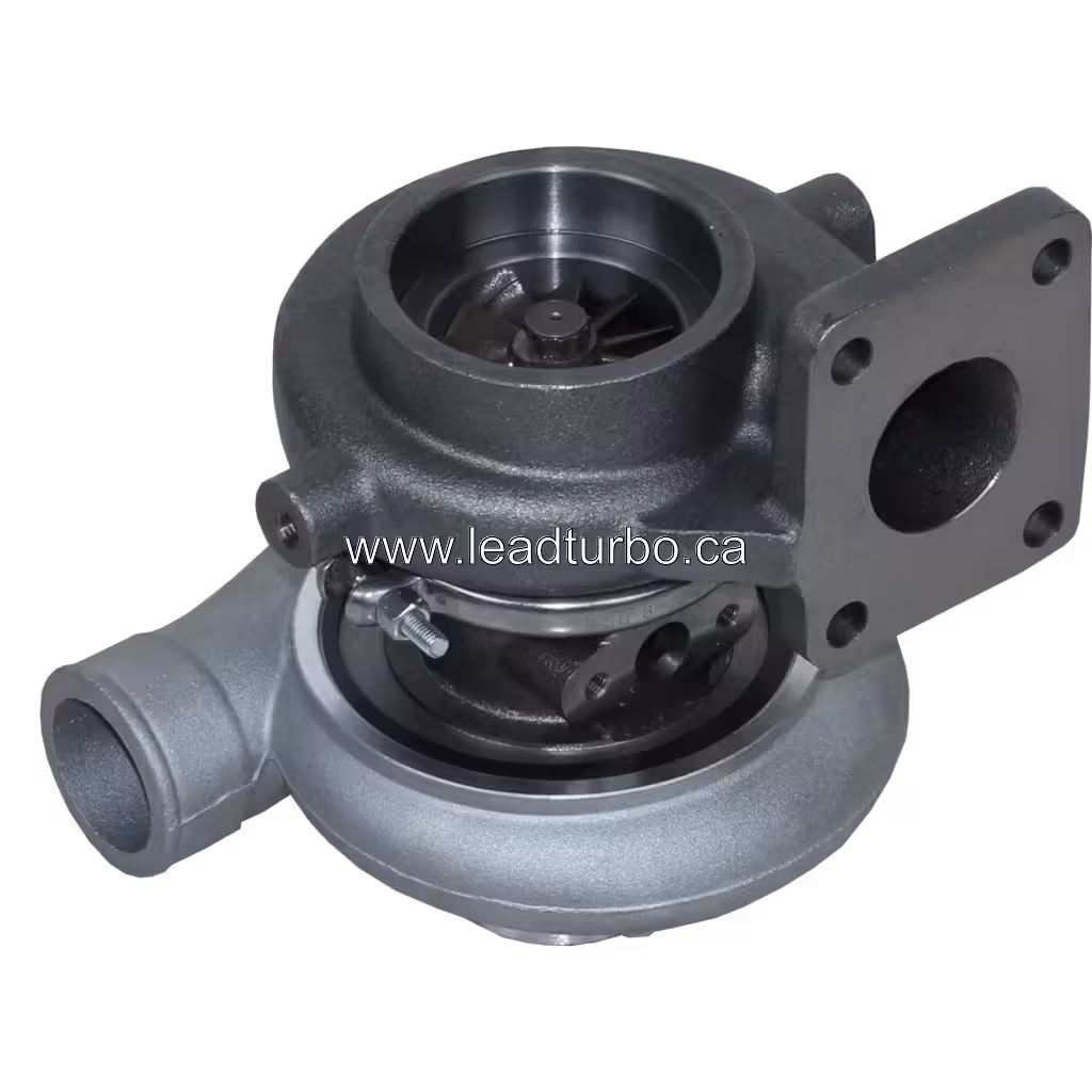 49179-00220 TD06-11A 8 Turbocharger Replacement for Sumitomo 120 Mitsubishi 4D31T bottom 45 degree view