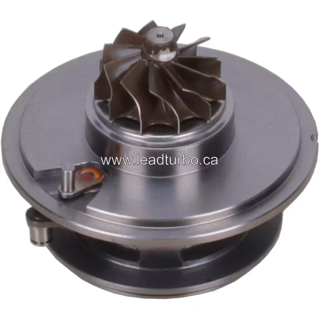 FOR 49377-07440 core bottom view showing compressor wheel