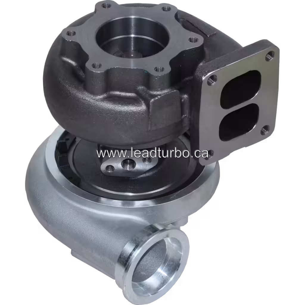 5001836950 HX40 Turbocharger Replacement for Renault and Opel bottom 45 degree view