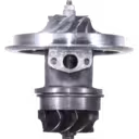 Front view of 6505-51-7810 KTR110G-QD6B turbo core with polished compressor wheel