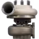 Front view of 6505-67-5010 KTR110L-F84PW turbocharger for Komatsu SAA12V140E-3A