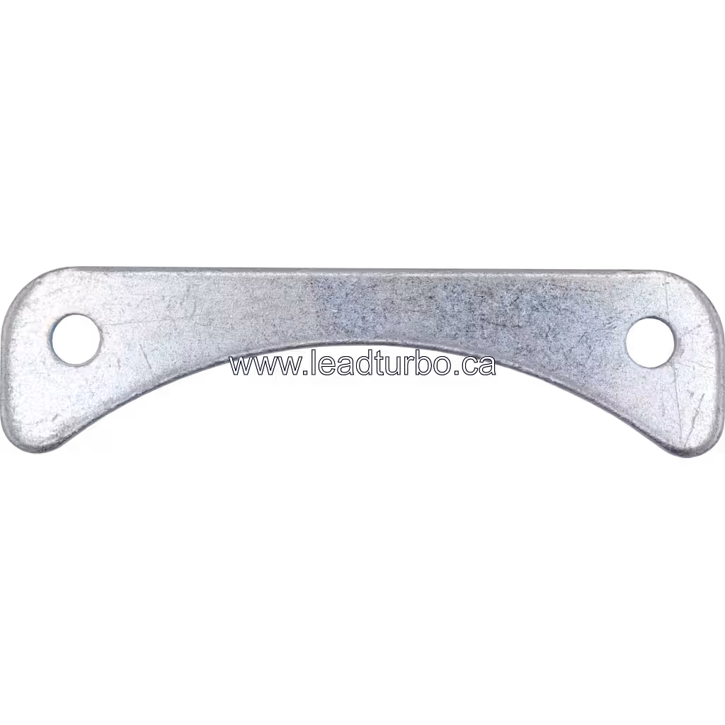 45-degree angle view of Isuzu 4HG1-T turbo clamp plate
