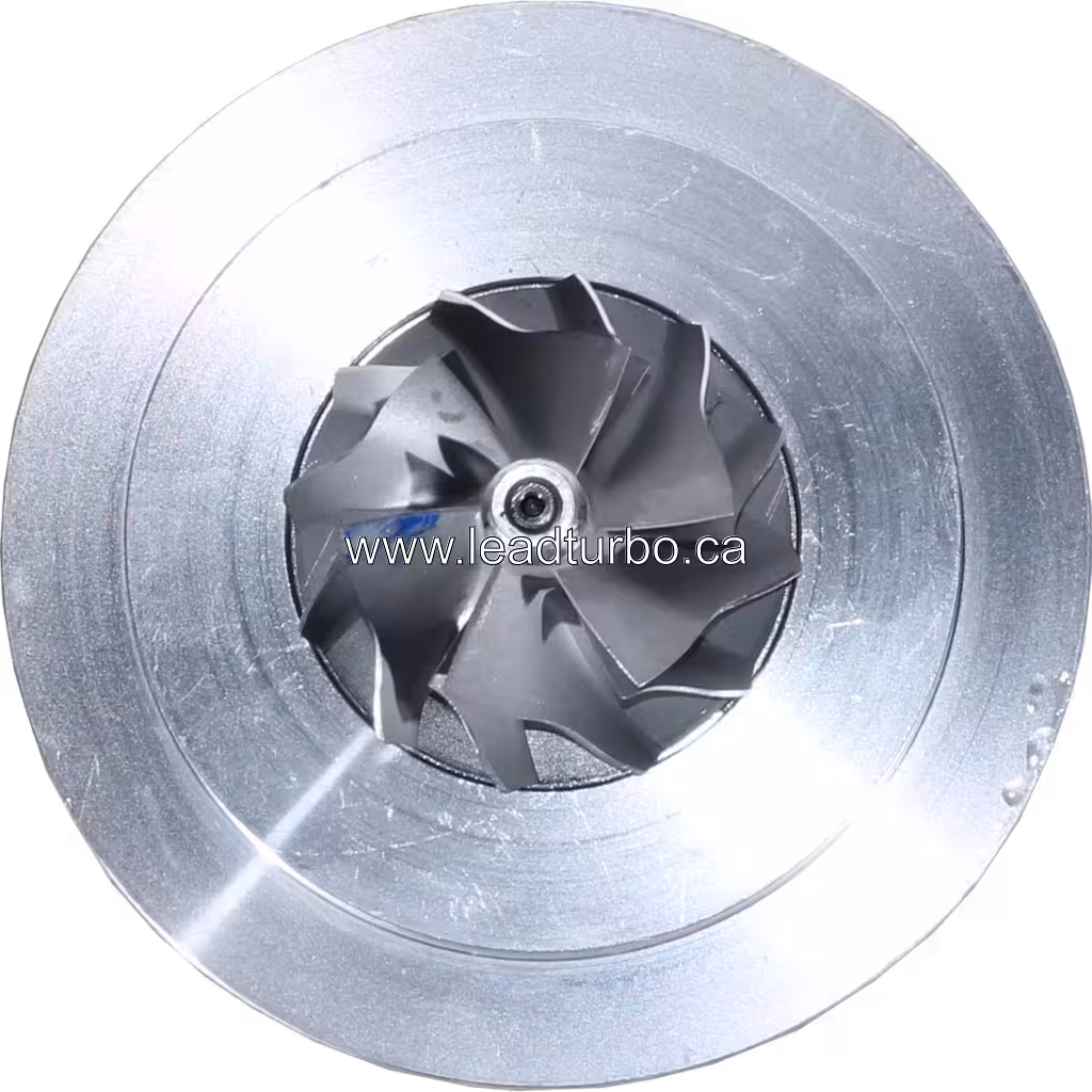 FOR 80000174640 J96 turbo core front view with silver compressor wheel