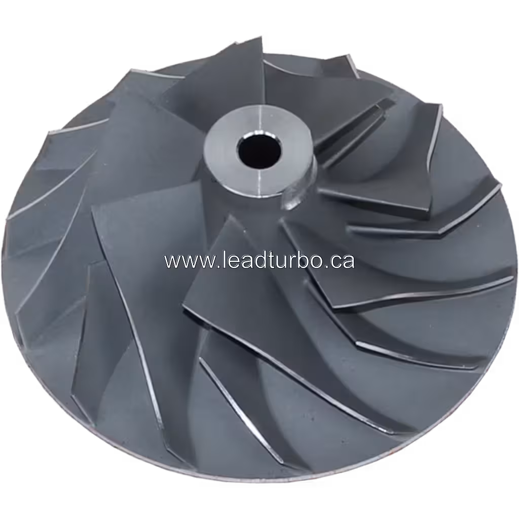 Aftermarket compressor wheel for turbocharger replacement