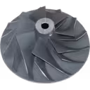 Aftermarket compressor wheel for turbocharger replacement
