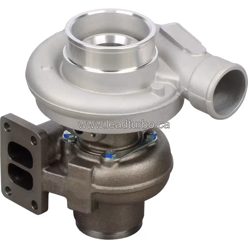Turbocharger assembly with mounting brackets