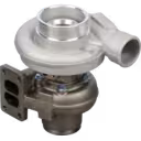 Turbocharger assembly with mounting brackets