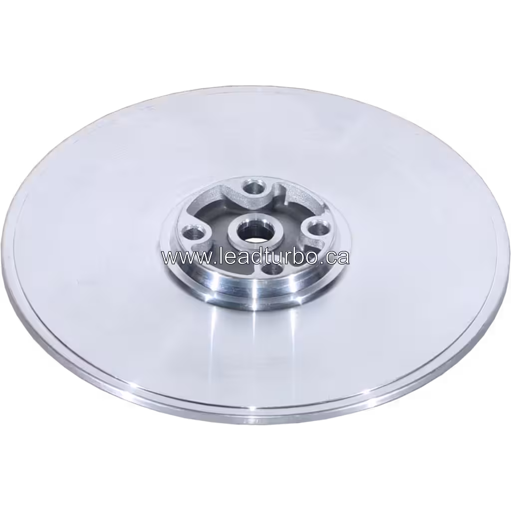 Back plate 721019-0004 avec quatre trous filetés et alésage central