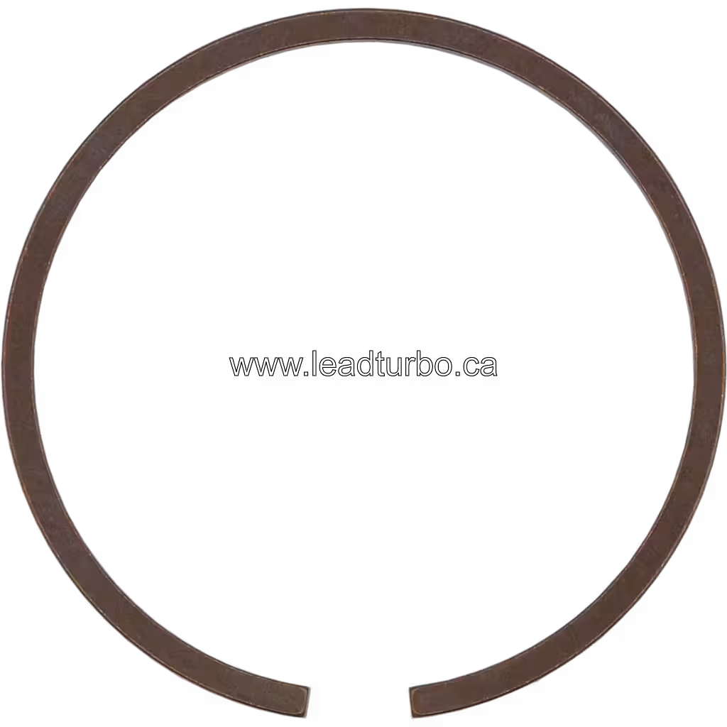 Bague de piston 3523412 vue de dessus, finition mate