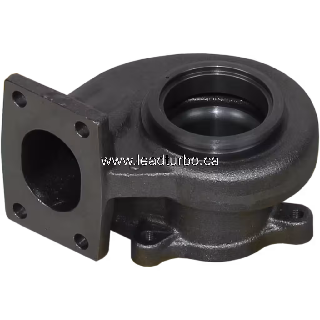 Détail de la sortie turbine et du support d'actionneur sur la pièce 4036441
