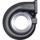 Carcasse turbine HX82 3519925-CAST-OLDEST vue de face