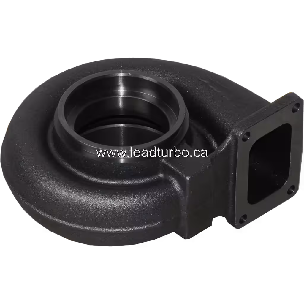 Carcasse turbine CUMMINS QST30 avec bride rectangulaire et 4 trous de boulons