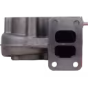 Carcasse de turbine 3539323 HX35G en fonte grise avec double port d'échappement