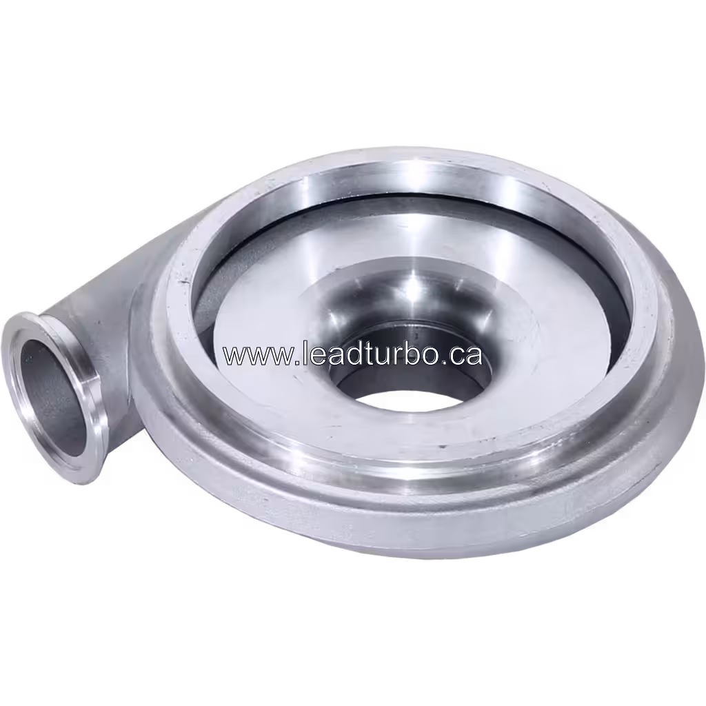 Carter Compresseur 4038841 HX55 pour Volvo L220F D12 bottom 45 degree view